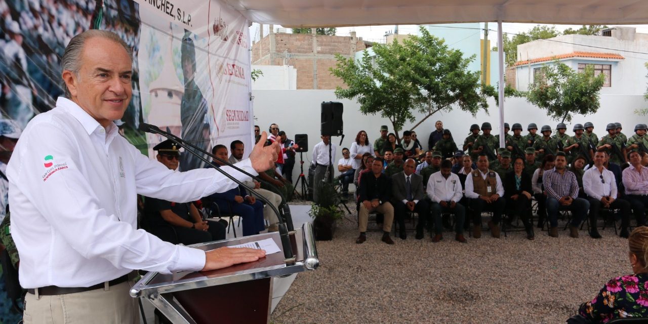 Fortalecen coordinación interinstitucional a favor de la seguridad en SLP.
