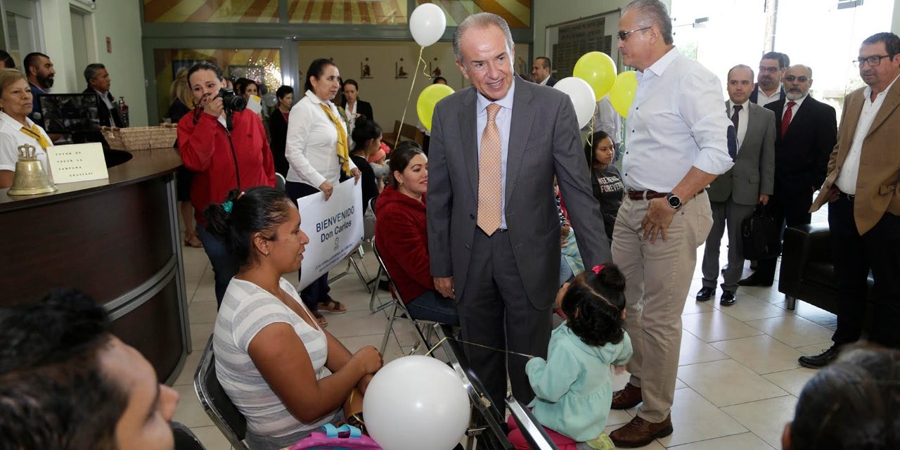 Apertura gobierno estatal Consultorio de Rehabilitación y Terapia Física para Niños y Niñas con Cáncer.