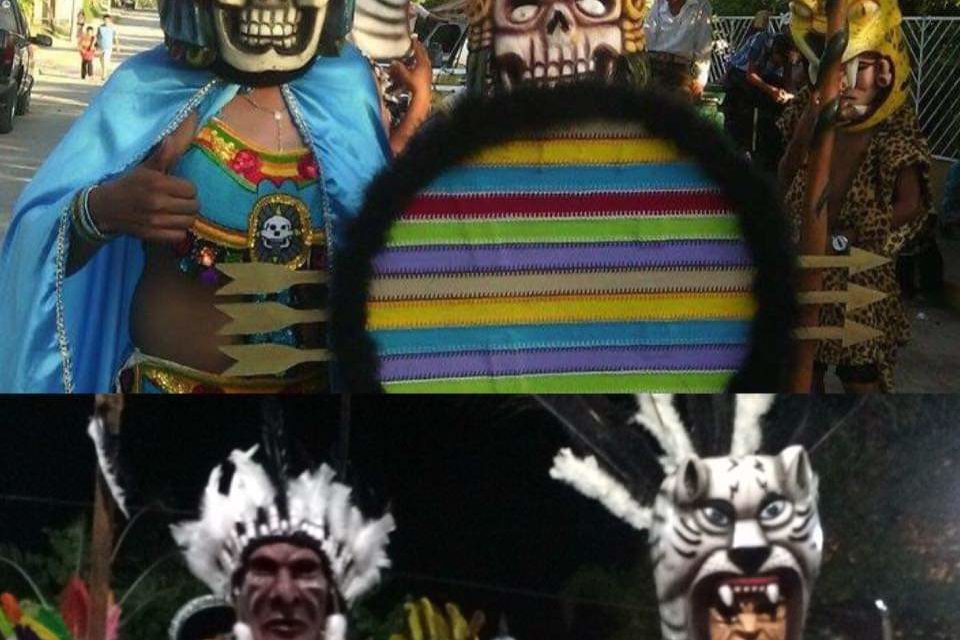 Muestra de Xantolo en Soledad.