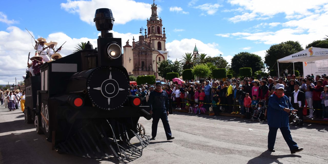 Prepara ayuntamiento de Soledad desfile del 20 de Noviembre.