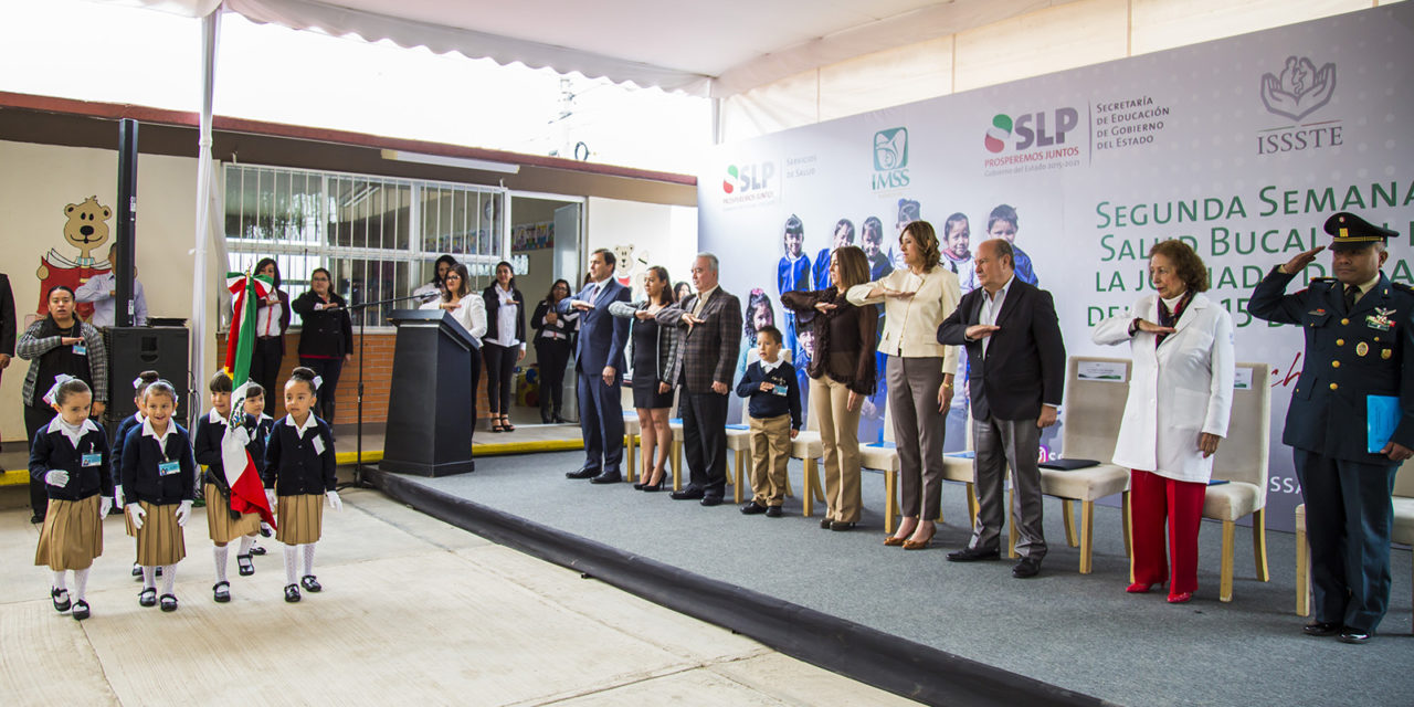 UASLP participa en la Segunda Semana Estatal de Salud Bucal