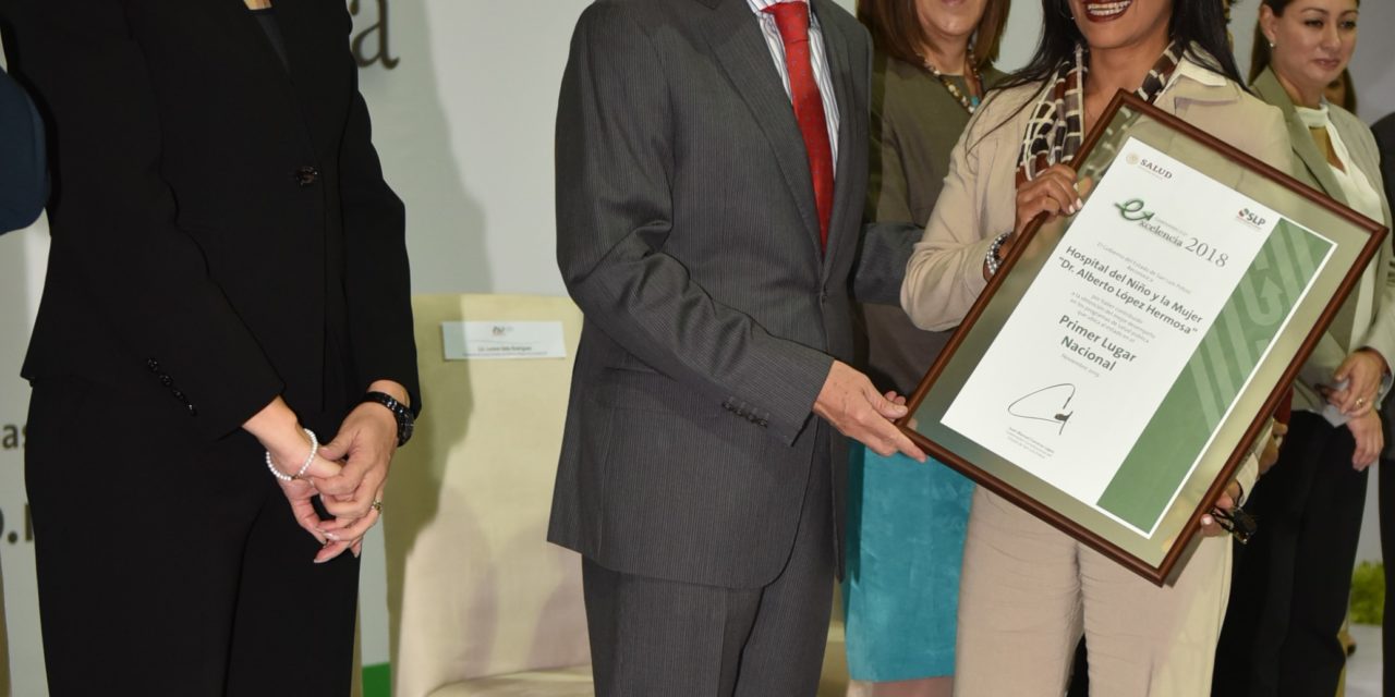 SLP, primer lugar nacional en Servicios de Salud por segundo año consecutivo: JM Carreras.