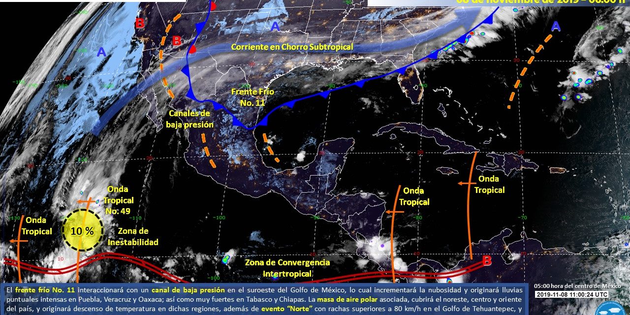 Se espera bajas temperaturas y lluvias para este fin de semana.