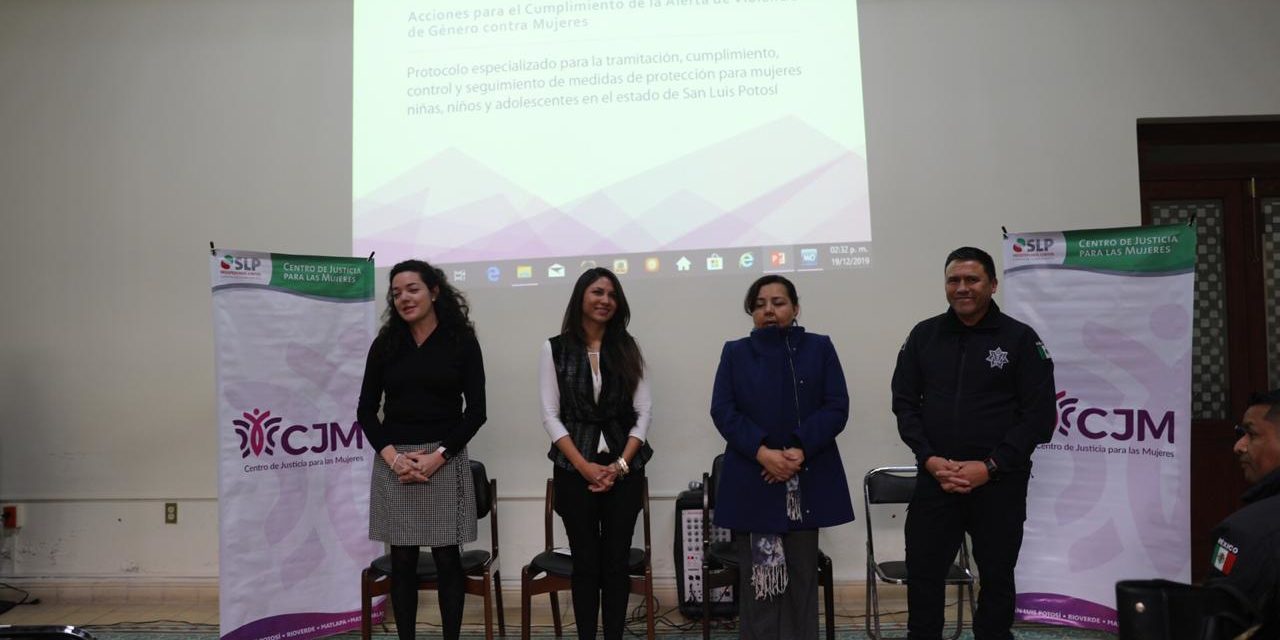 Autoridades trabajan en conjunto para la protección de mujeres.