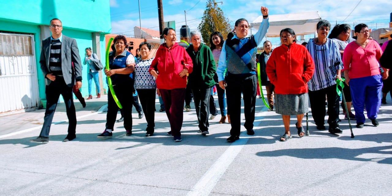 Modernizan en Soledad calle Niquelado en Hogares Ferrocarrileros.