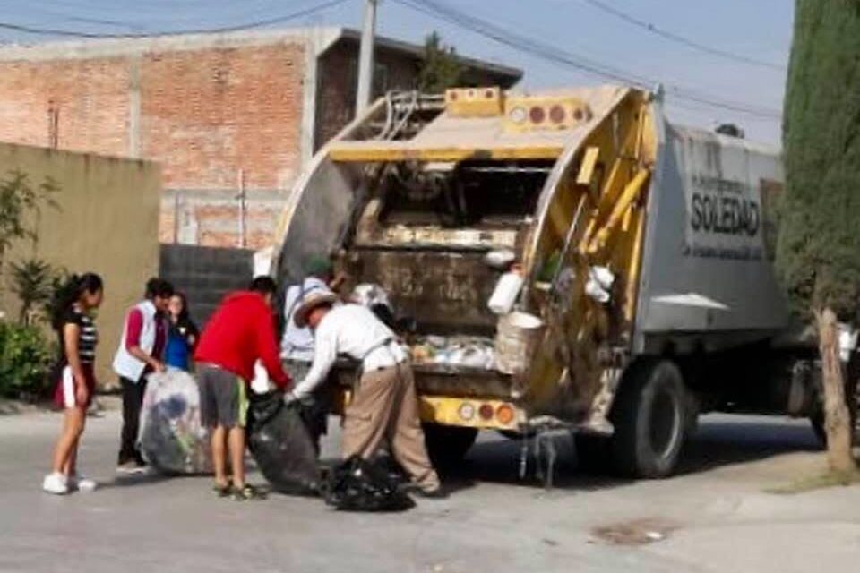 Festejos navideños en Soledad generan 20 toneladas de basura.