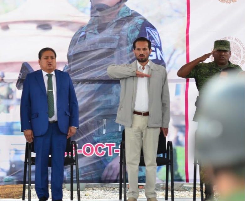 Manifiesta gobierno federal respaldo a estrategia de seguridad en Soledad.