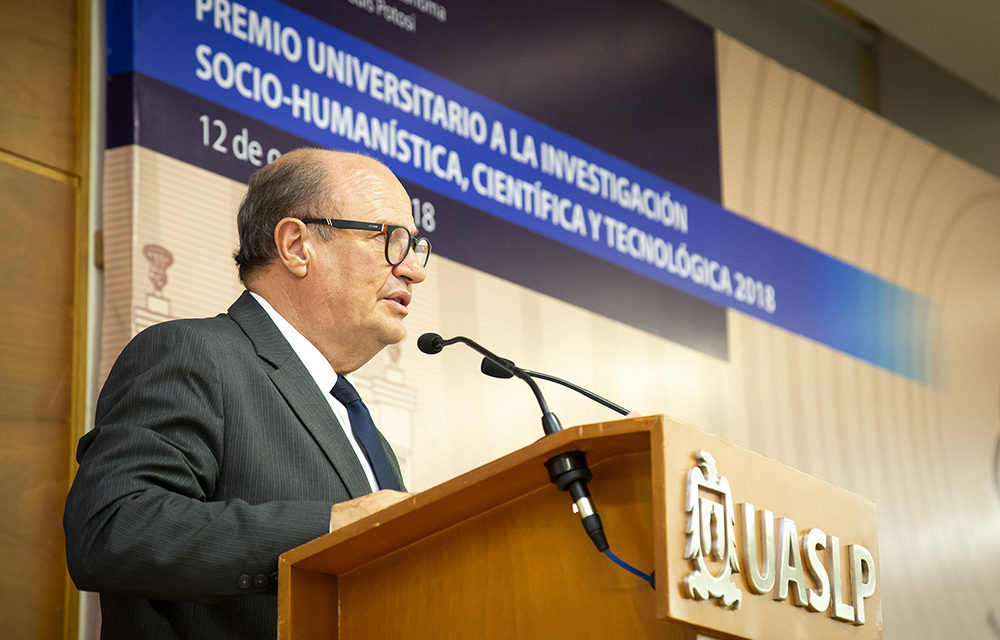 Presume UASLP liderazgo en número de investigadores.