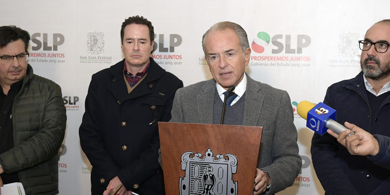Destaca gobernador carreras crecimiento económico, laboral, turístico y agropecuario de SLP
