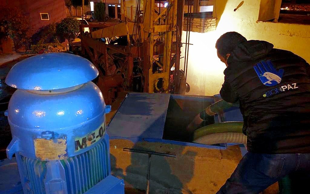 Interapas reactiva suministro de agua en Tecnológico.