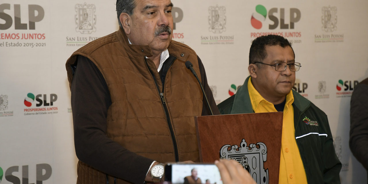 SLP preparado para temporada de incendios forestales.