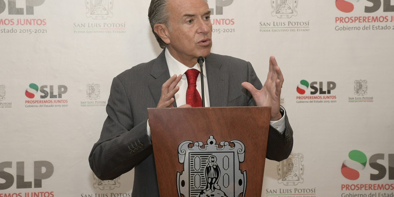 Crecimiento económico, seguridad y combate a la corrupción, temas de la Conago: JM Carreras.