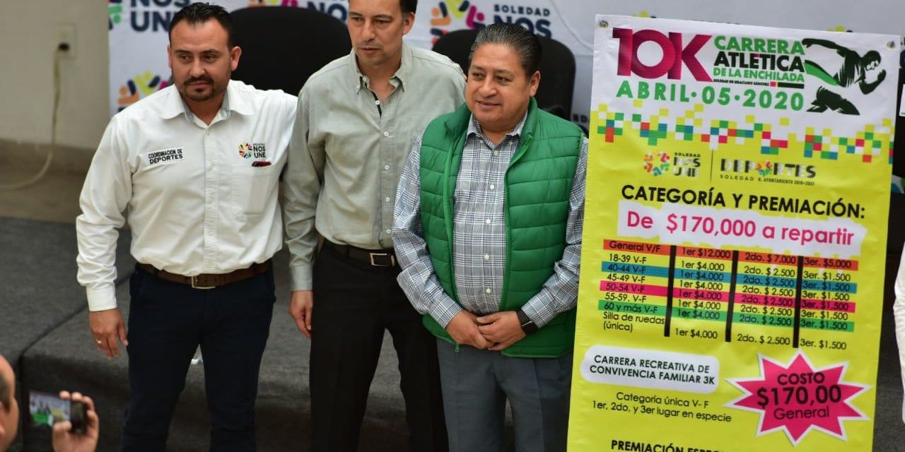 Carrera Atlética de La Enchilada se consolidará este año: GHV