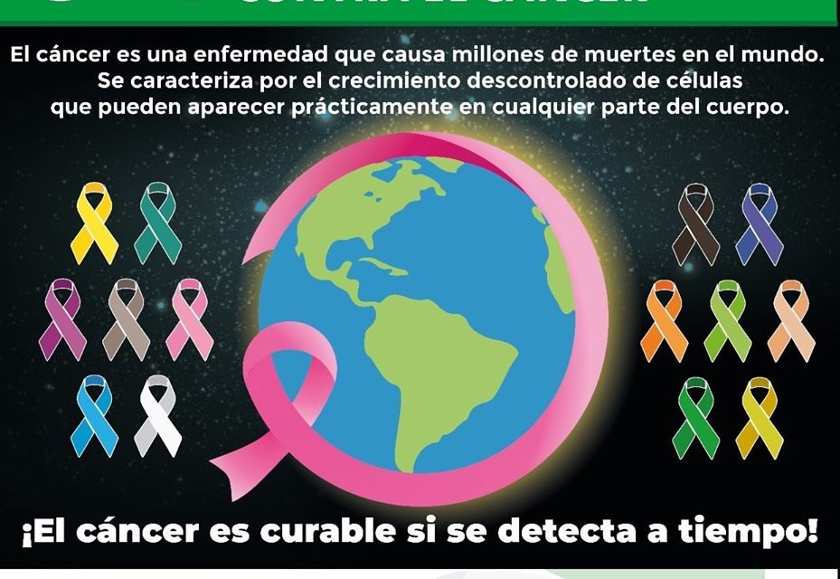Servicios de Salud se suman a la concienciación en el día mundial de lucha contra el cáncer.