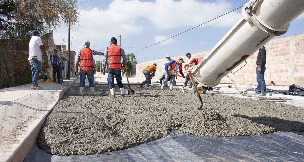 Intensificó Soledad generación de infraestructura urbana en el primer mes del año.