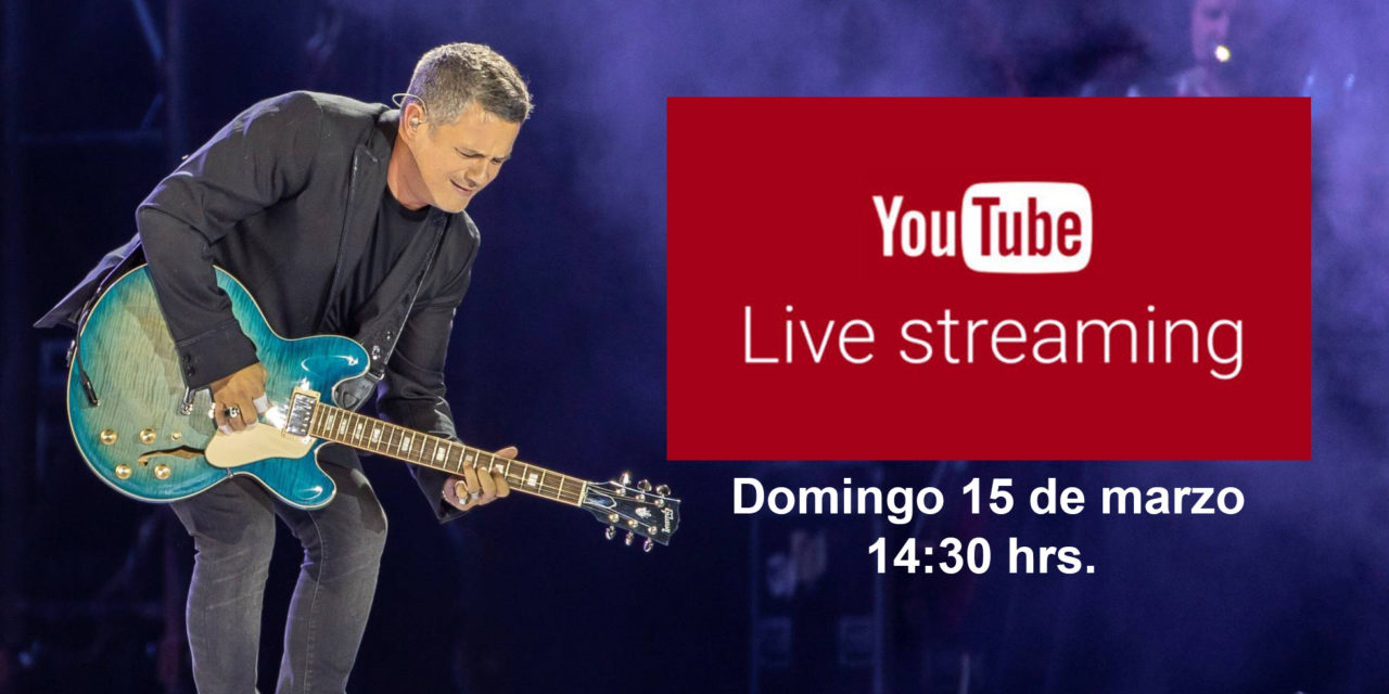 Por coronavirus, Alejandro Sanz trasmitirá gira desde su casa