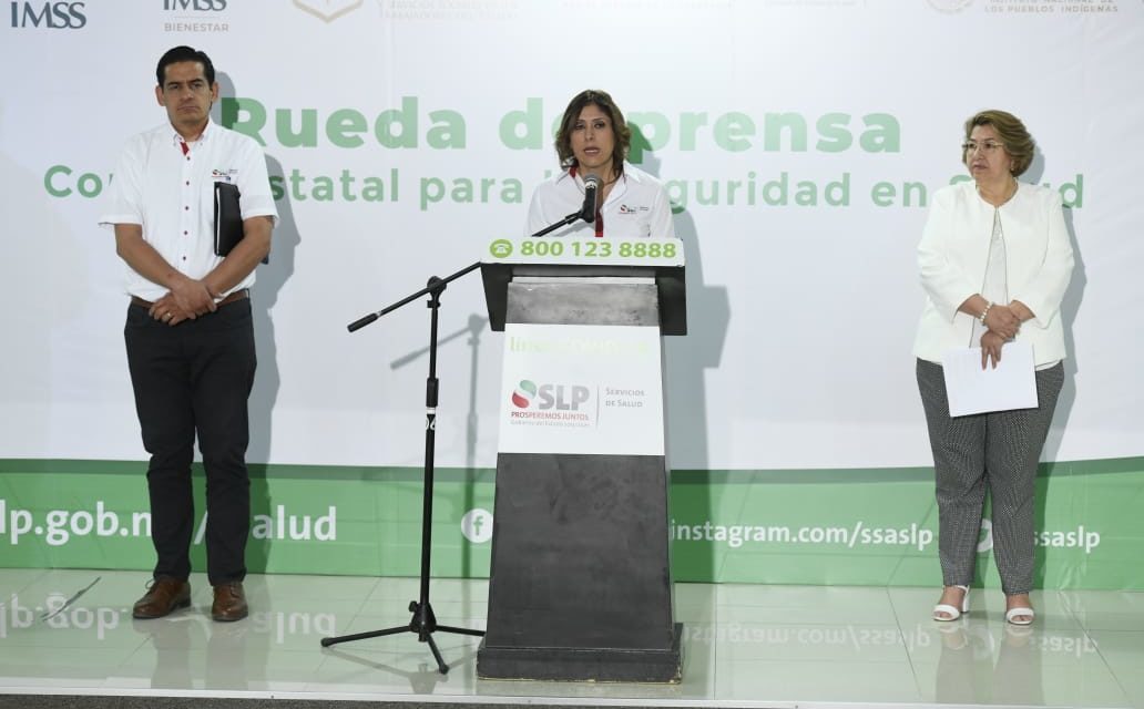 Buscan autoridades de salud en SLP estar preparados para la transmisión sostenida de COVID-19