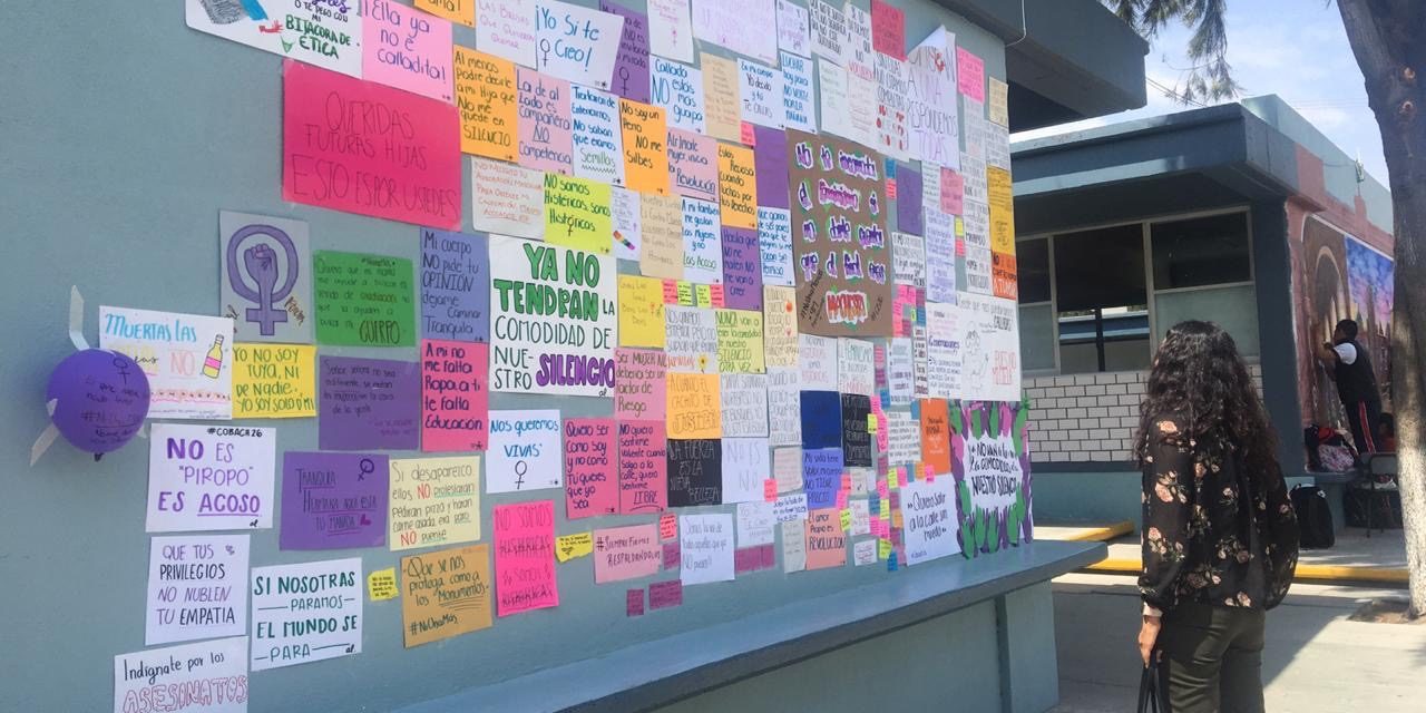 También en el Cobach, alumnas  plantearon denuncias por acoso.