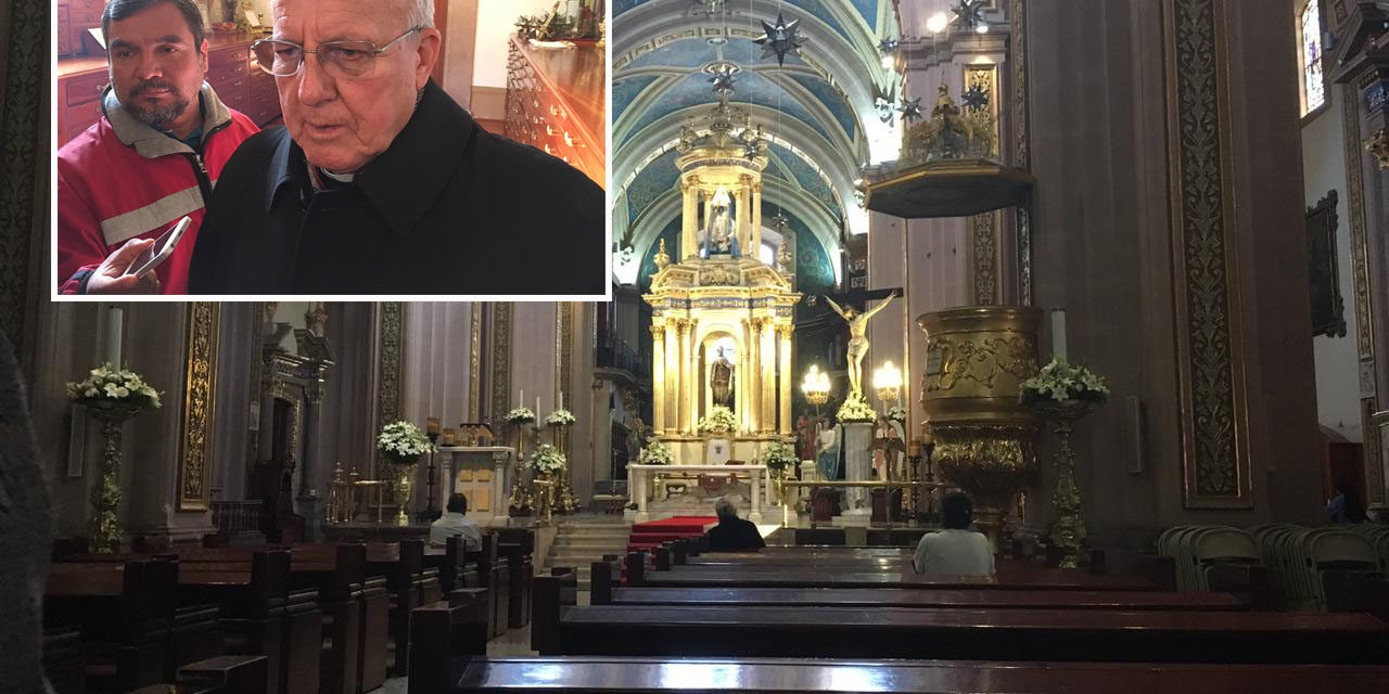 Iglesia Católica, anuncia suspensión de misas a causa del COVID-19