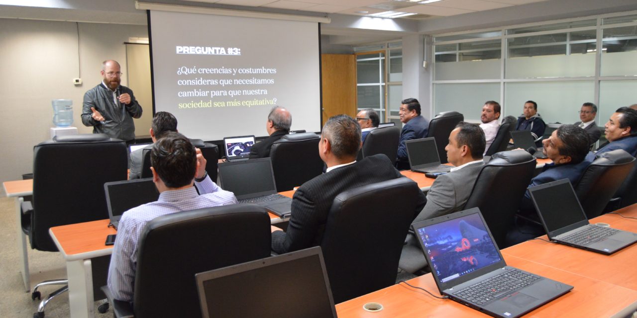 Personal de la Fiscalía de SLP recibe capacitación en el tema de masculinidades