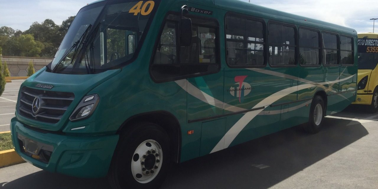 Reiteran medidas de prevención por Covid-19 para taxis y camiones urbanos.