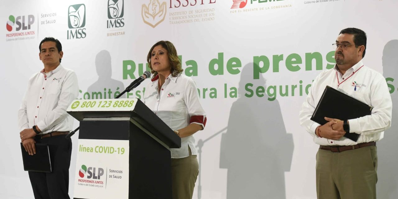 Persona mayor de 70 años es ingresada a un hospital en SLP por COVID-19
