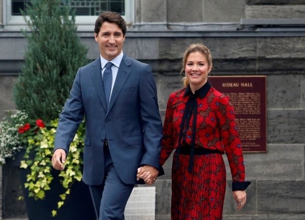 Esposa de Justin Trudeau, diagnosticada con Coronavirus