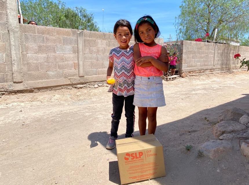 Continúa DIF estatal con entrega de apoyos alimentarios a los 58 municipios.