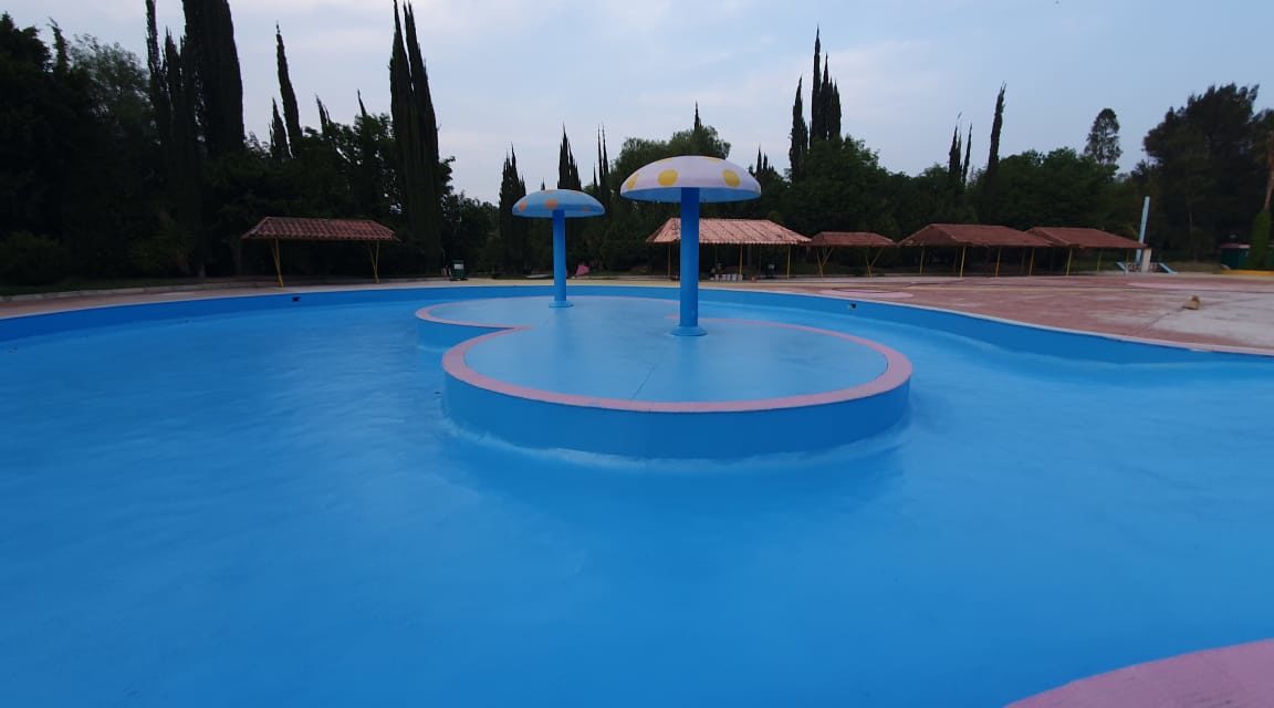 Se realiza rehabilitación y mantenimiento en los Parques Tangamanga I y II