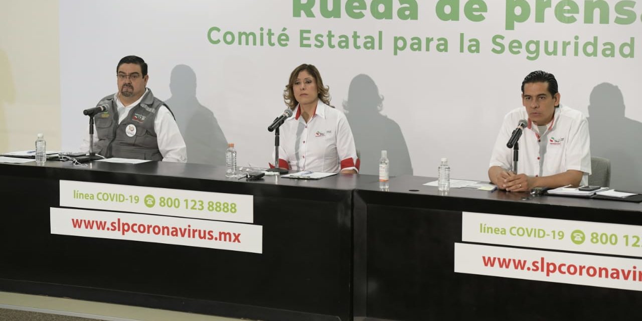 Se suman tres casos más por coronavirus en SLP, entre ellos, un niño.