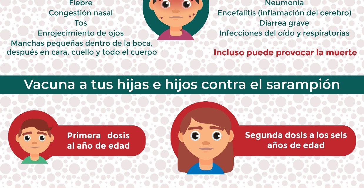 SS recomienda mantener al corriente cartilla de vacunación.