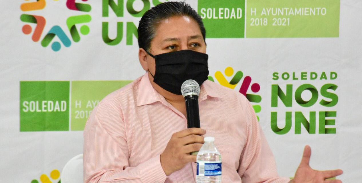 Realiza ayuntamiento de Soledad cambio en la Dirección de Comercio.