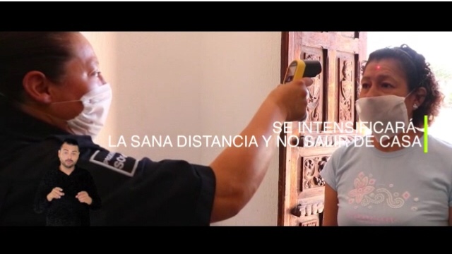 Soledad refuerza campaña de concientización ante fase 3