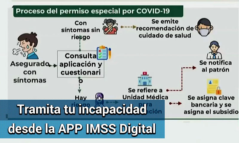 Lanza IMSS Cuestionario y Permiso COVID-19 en su aplicación para celulares y tabletas.