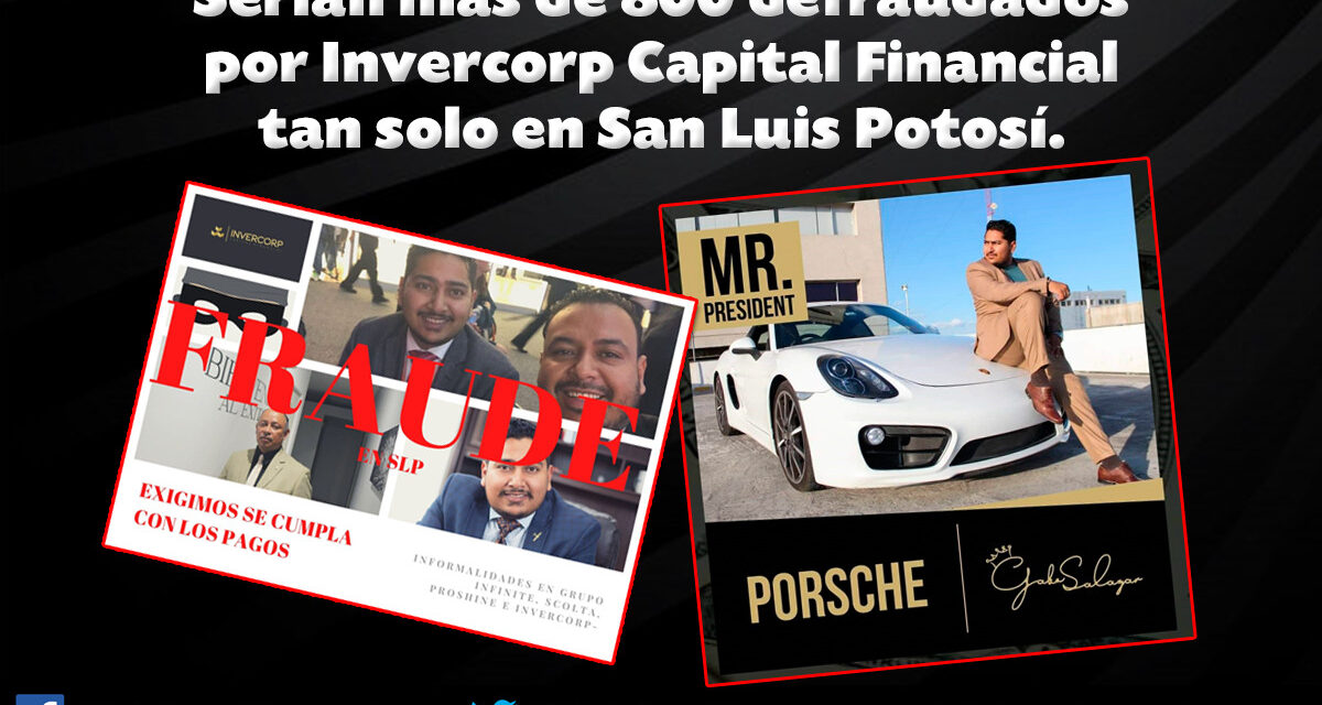Acusan a Invercorp Capital Financial de fraude financiero