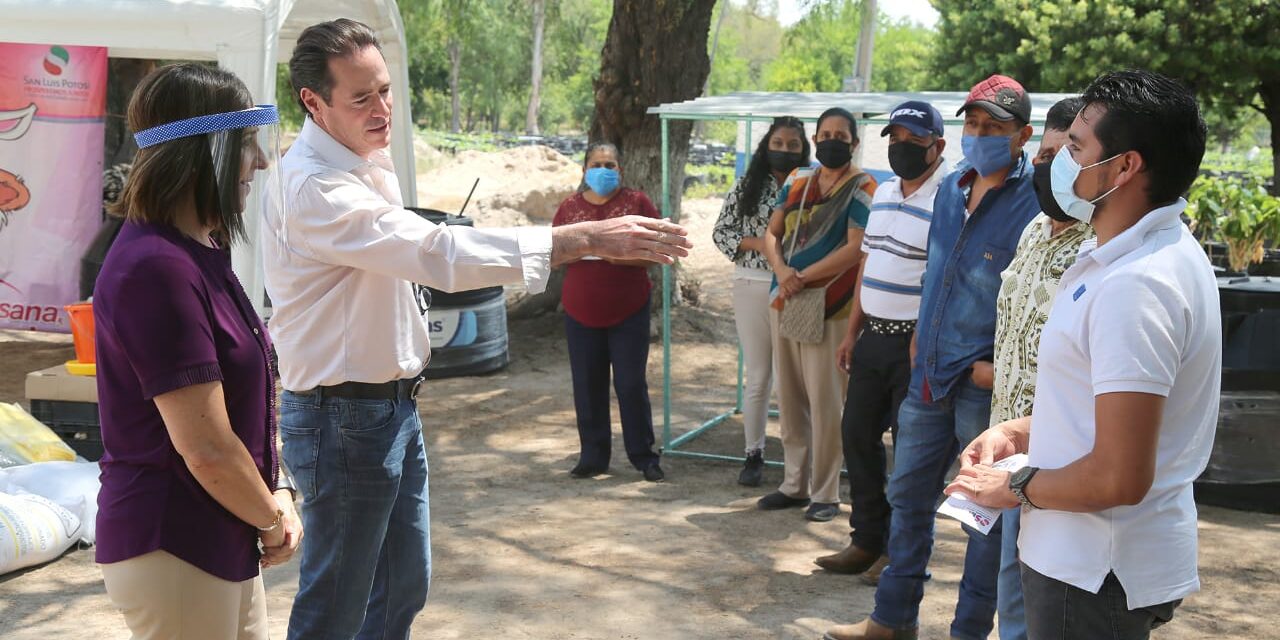 DIF estatal y STYPS, entregan granjas avícolas.