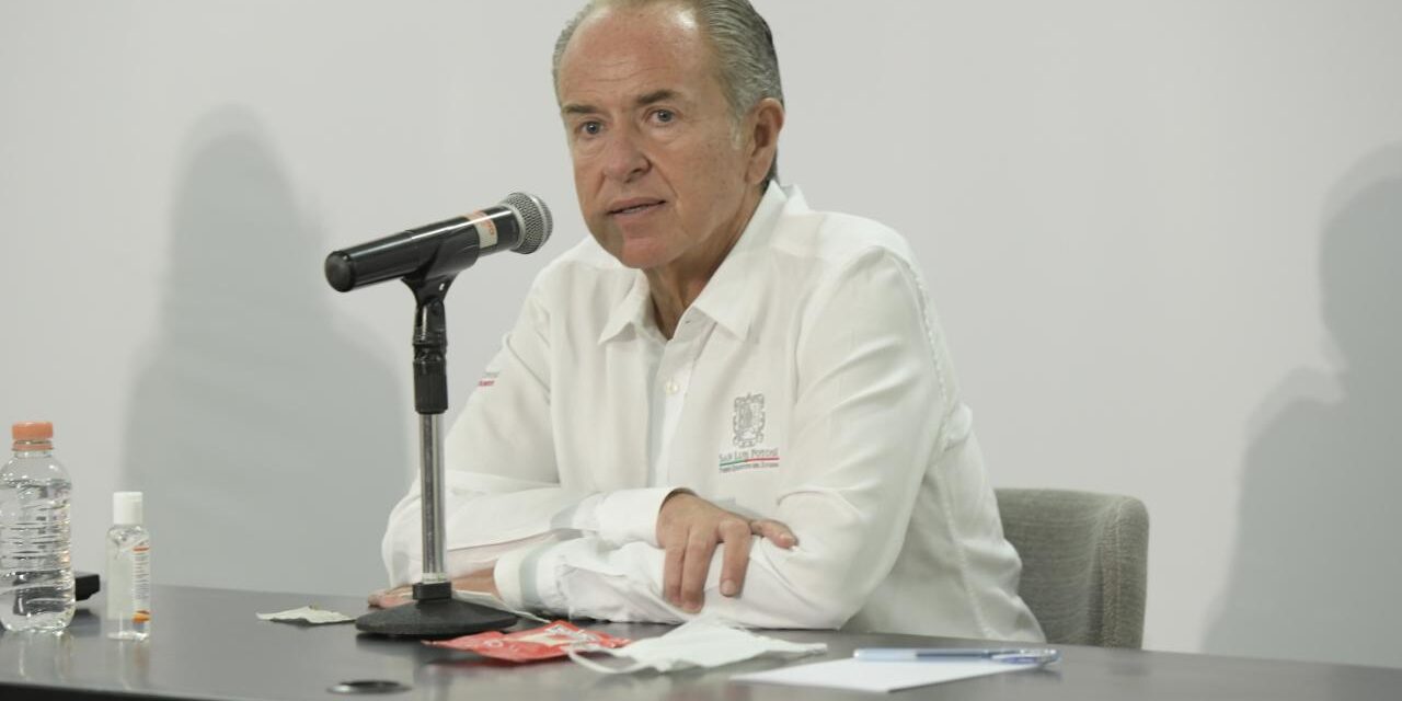 Retorno a actividades en SLP será gradual, escalonado y seguro: JM Carreras.