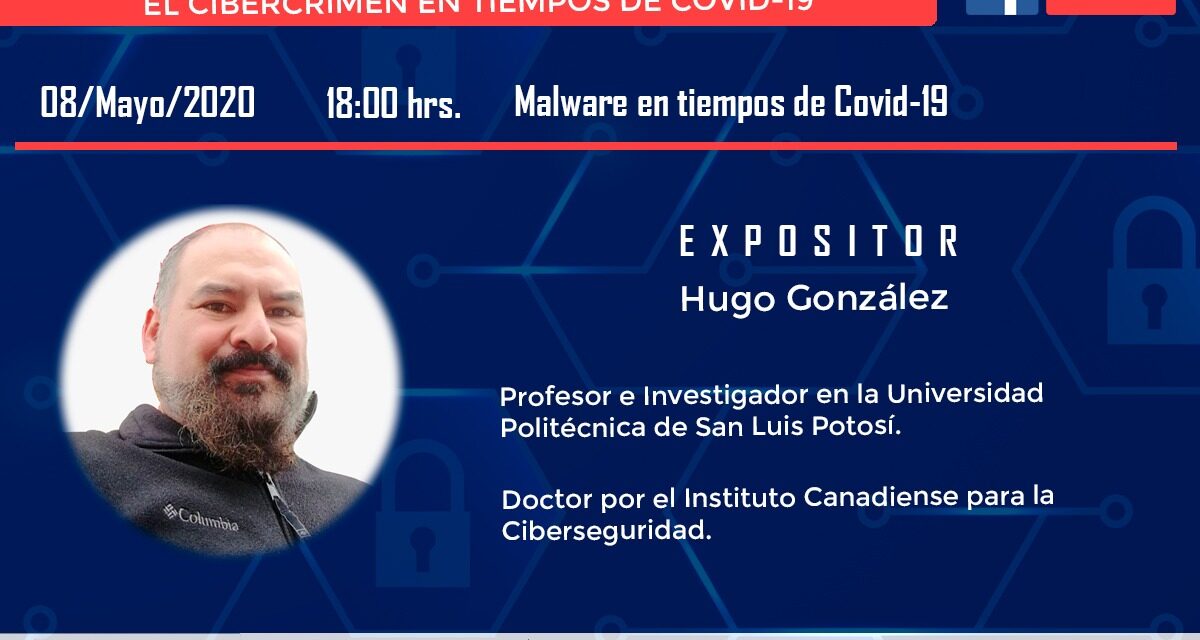 SECESP invita a la ponencia virtual: “Malware en tiempos de covid-19”