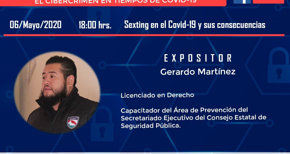 SECESP invita a la ponencia virtual: “Sexting en el covid-19 y sus consecuencias”