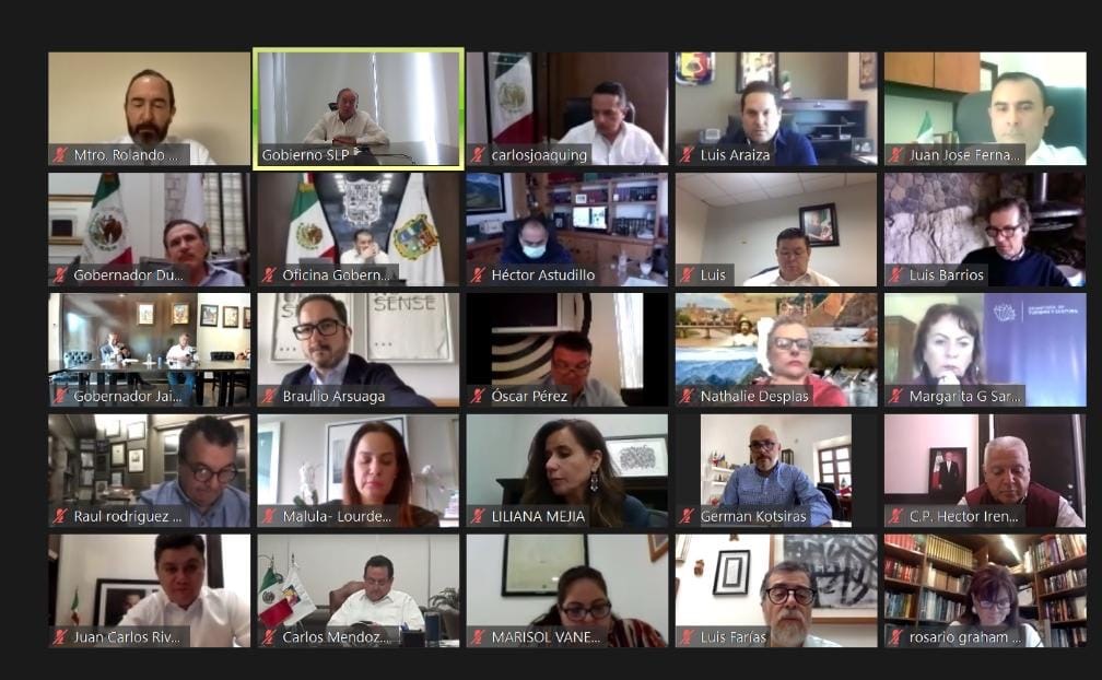 Participa JM Carreras en reunión virtual de la CONAGO