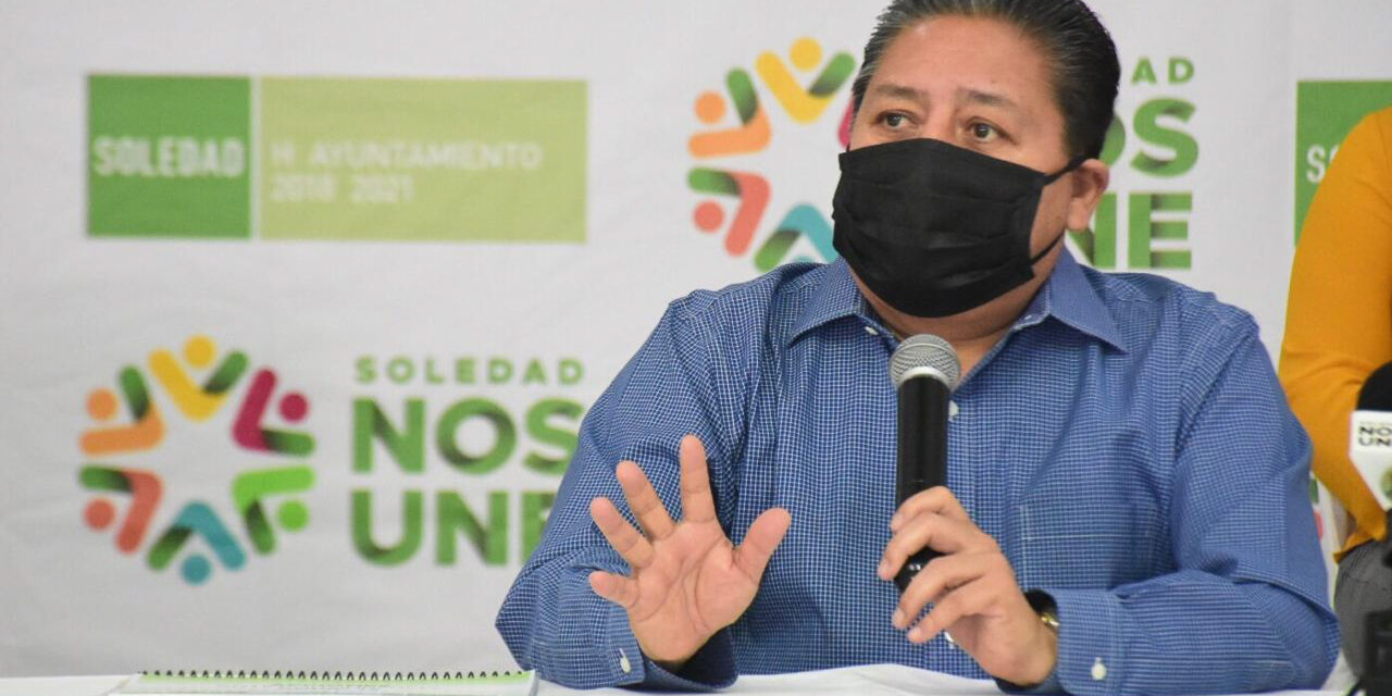 Busca alcalde de Soledad ampliar Programa de Estímulos Fiscales.