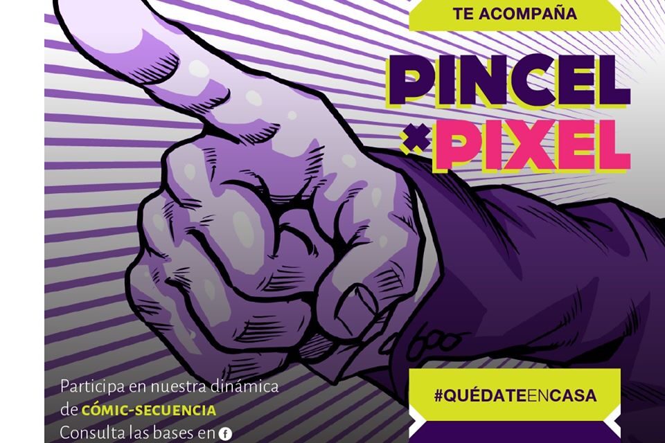 Invita Ceart a crear cómics en su nueva dinámica “pincel x pixel”