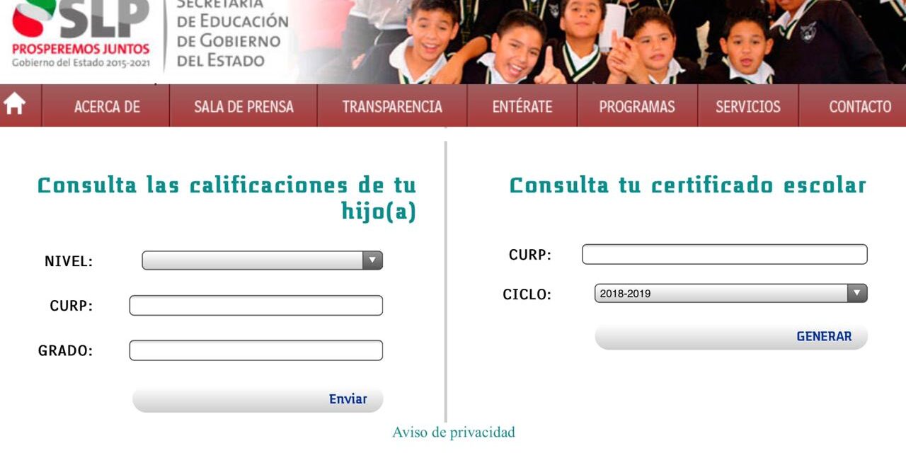 Ofrece la SEGE consulta de calificaciones y certificados a través de celular e internet.