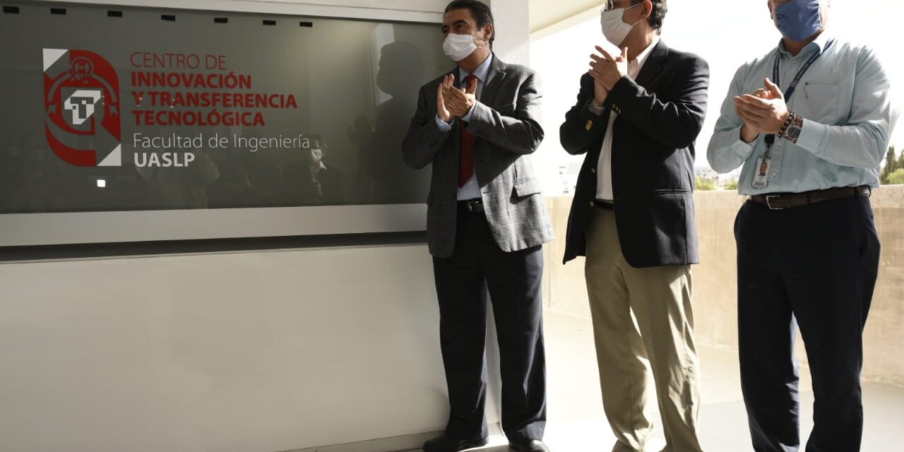 Inaugura la UASLP, el Centro de Innovación y Transferencia Tecnológica.