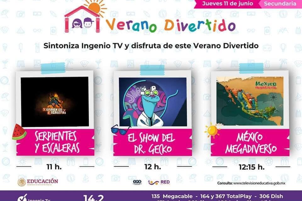 Invita SEGE a divertirse aprendiendo con las actividades de “Verano Divertido”