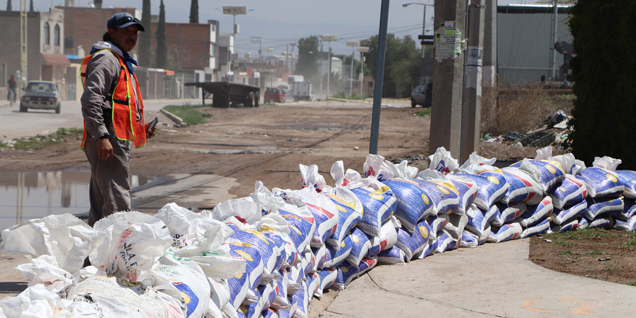 Refuerza Interapas acciones para evitar inundaciones