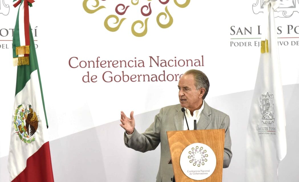 Salud y fortalecimiento de la relación entre federación y estados temas de la reunión de Conago en SLP: JM Carreras