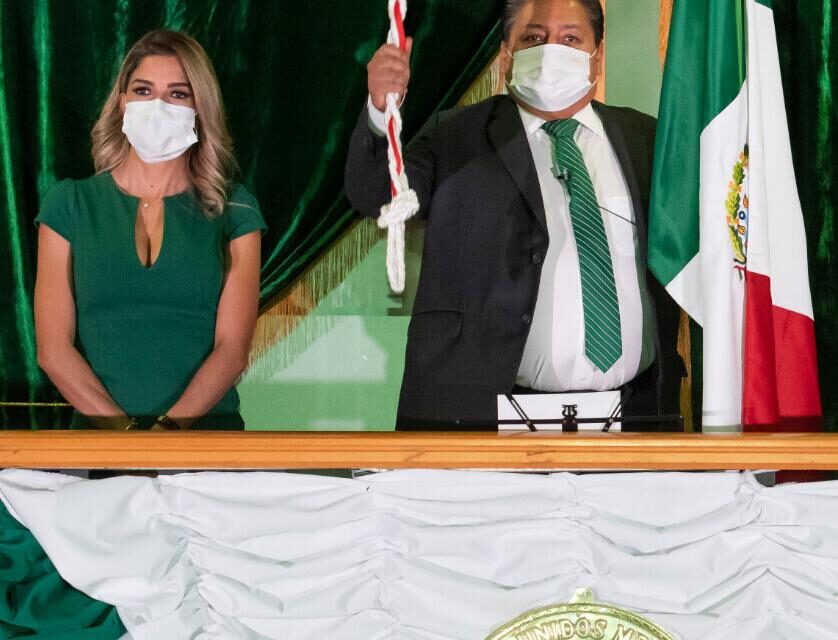 Soledad de Graciano Sánchez celebra su tradicional Grito de Independencia.
