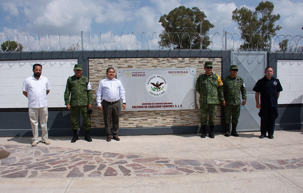 En la víspera del quinto informe de gobierno, Soledad de Graciano Sánchez consolida su modelo de seguridad pública.