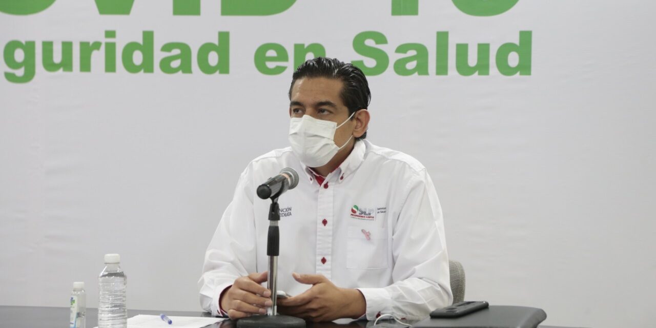 Preocupante ascenso en índice de letalidad en SLP, evitemos reuniones: Lutzow Steiner